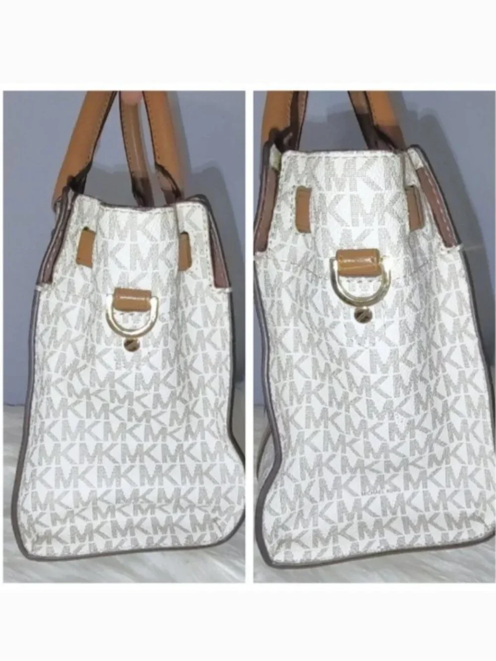 Michael Kors Nouveau Hamilton satchel EUC